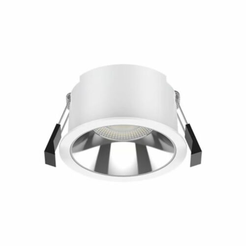 Ojo de buey empotrable LED - 10W - Acabado blanco - Kelvin seleccionable