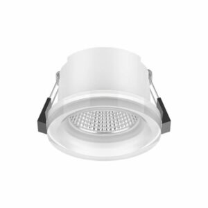 Ojo de buey empotrable LED - 10W - Acabado blanco - Kelvin seleccionable