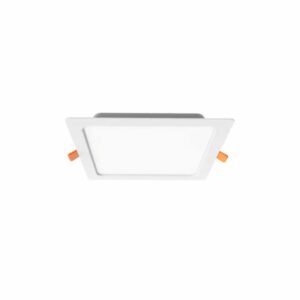Ojo de buey empotrable LED - 12W - Acabado blanco - Luz cálida