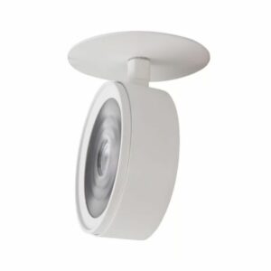 Ojo de buey empotrable LED - 15W - Acabado blanco - Luz cálida