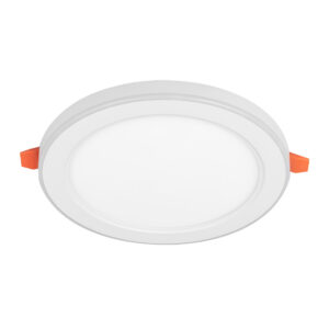 Ojo de buey empotrable LED - 16W - Acabado blanco - Kelvin seleccionable