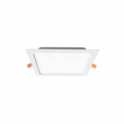 Ojo de buey empotrable LED - 18W - Acabado blanco - Luz cálida