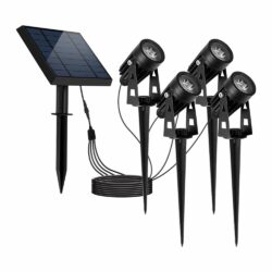 Lámpara solar set de reflectores - Todo en uno - 1W - Luz cálida