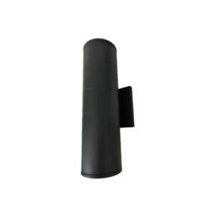 Lámpara de pared exterior - LED Integrado - 24W - Luz cálida - Acabado negro