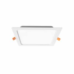 Ojo de buey empotrable LED - 24W - Acabado blanco - Luz cálida