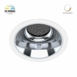 Ojo de buey empotrable LED - 25W - Acabado blanco - Kelvin seleccionable