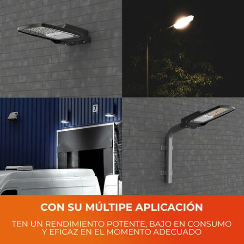Lámpara De Poste - LED Integrado - 25W - Luz De Día