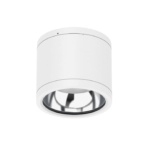 Cilindro de sobreponer LED - 25W - Acabado blanco - Luz blanca configurable