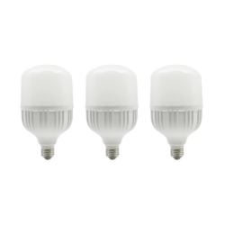 Bombillo LED de alta potencia - 30W - luz fría - Caja de 3 unidades