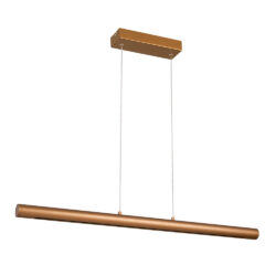 Lámpara de suspender XIHE - 36W - Acabado dorado - Luz cálida