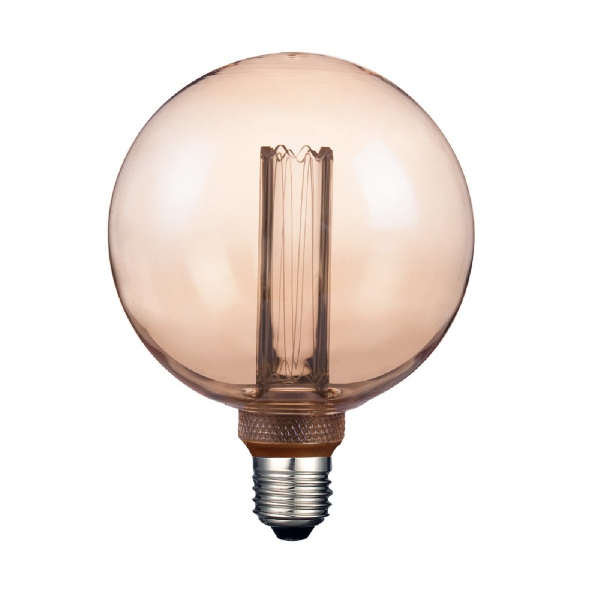 Bombilla LED Vintage G125 - 3.5W - luz ámbar