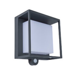 Lámpara solar de pared - Todo en uno - 3W - Luz cálida