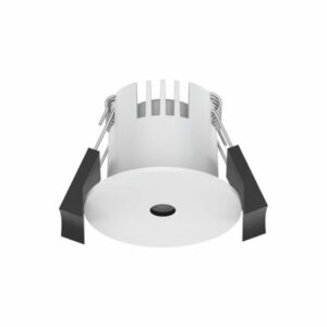 Ojo de buey empotrable LED - 3W - Acabado blanco - Luz cálida