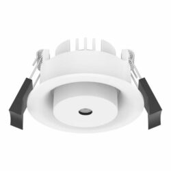 Ojo de buey empotrable LED - 3W - Acabado blanco - Luz cálida
