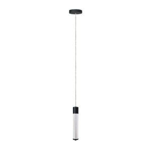 Lámpara de suspender HADEUS I - 5W - Acabado negro - Luz cálida