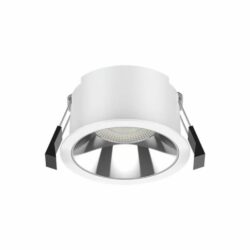 Ojo de buey empotrable LED - 5W - Acabado blanco - Kelvin seleccionable