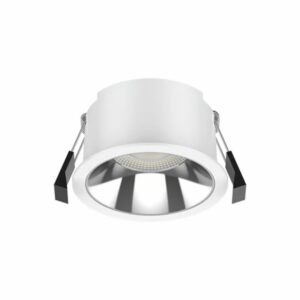 Ojo de buey empotrable LED - 5W - Acabado blanco - Kelvin seleccionable