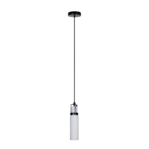 Lámpara de suspender JABBA - 1 luz E27 - Acabado negro