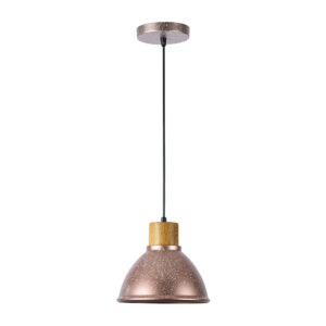 Lámpara de suspender GLOAS I - 1 luz E27 - Acabado rosado