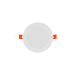 Ojo de buey empotrable LED - 6W - Acabado blanco - Luz cálida