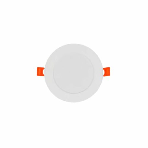 Ojo de buey empotrable LED - 6W - Acabado blanco - Luz cálida