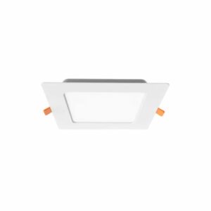 Ojo de buey empotrable LED - 6W - Acabado blanco - Luz cálida