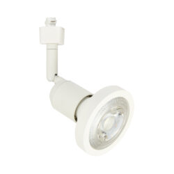 Lámpara de riel para bombillo reflector LED PAR30 - Acabado blanco