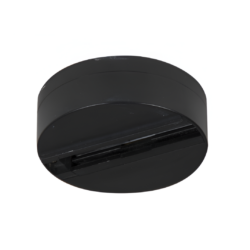 Canopy para lámparas de riel - Sobreponer - Acabado negro