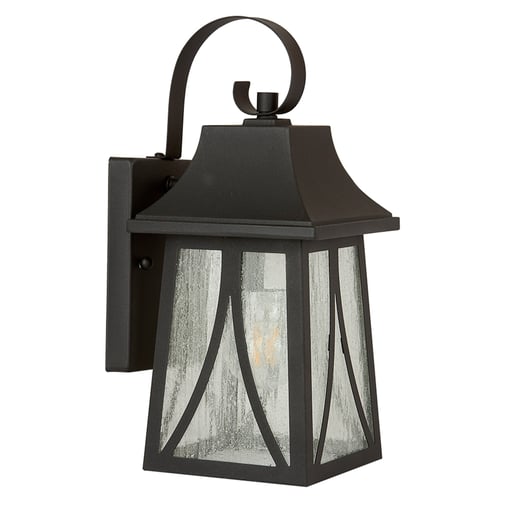 Farol de pared - Para 1 luz E27 - Acabado negro