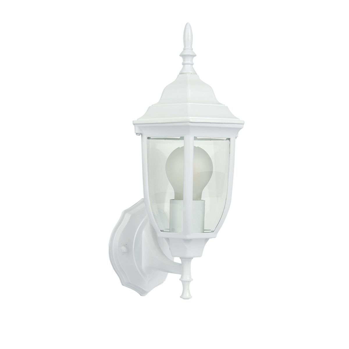 Farol de pared - Para 1 luz E27 - Acabado blanco