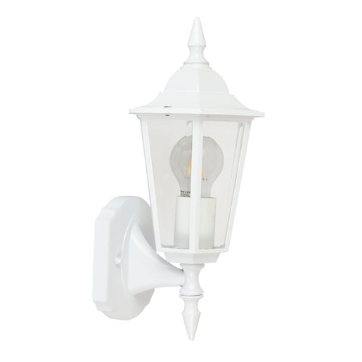 Farol de pared - Para 1 luz E27 - Acabado blanco