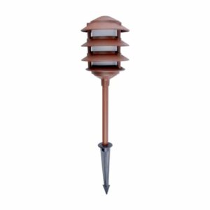 Mini poste de exterior con estaca - Base E27