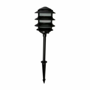 Mini poste de exterior con estaca - Base E27