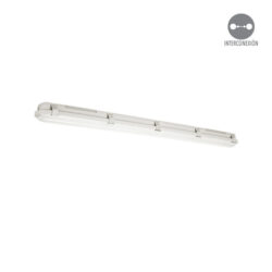 Lámpara contra polvo y humedad de 4' - LED integrado - 40W - Luz templada