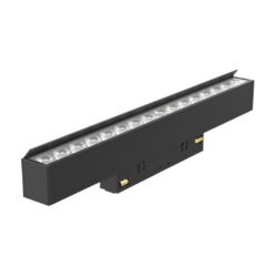 Luminaria Lineal Con Visera - 12W - Sistema Magnetrack Pro - Luz cálida