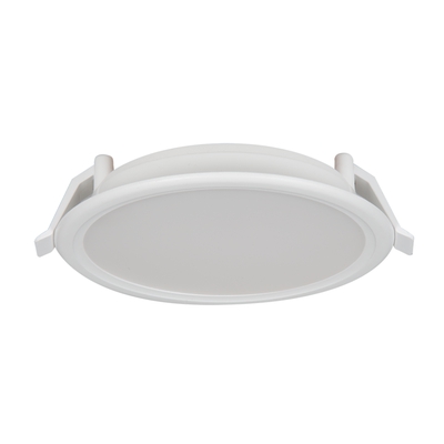 Ojo de buey empotrable LED - 20W - Acabado blanco - Luz cálida