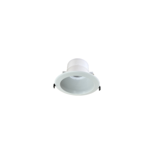 Ojo de buey empotrable LED - 9W - Acabado blanco - Luz cálida