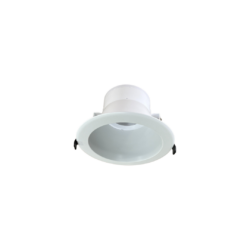 Ojo de buey empotrable LED - 14W - Acabado blanco - Luz cálida