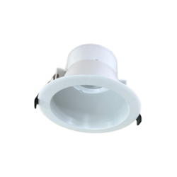 Ojo de buey empotrable LED - 28W - Acabado blanco - Luz neutra
