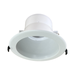 Ojo de buey empotrable LED - 34W - Acabado blanco - Luz cálida