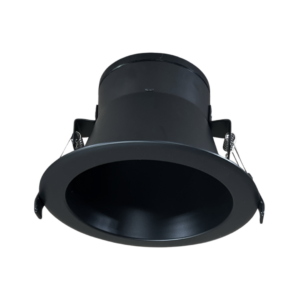 Ojo de buey empotrable LED - 34W - Acabado negro - Luz cálida