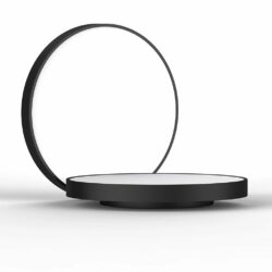 Luminaria AURORA - 80W - Acabado negro - Kelvin seleccionable