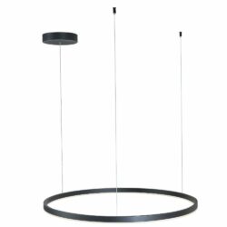 Lámpara de suspender MARTINICA - 40W - Acabado negro - Luz cálida